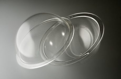 Semisfere e cupole in plexiglass acrilico trasparente cristal