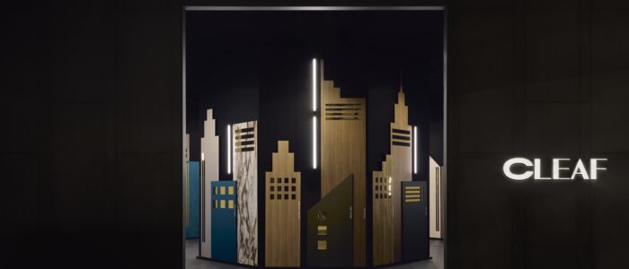 Paolillo lavorazioni plexiglas per Cleaf studio Bestetti e associati